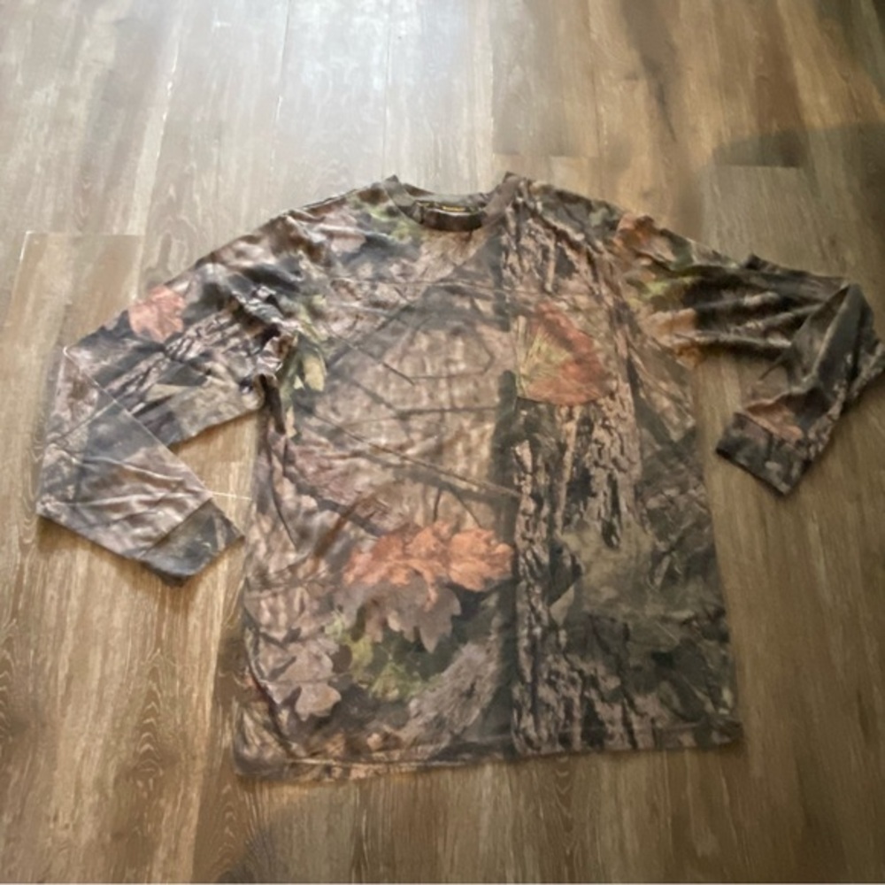 Bushmaster Shirt Mens Size M‎ Camo Pocket Longsleeve Pull Over
